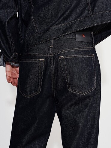 2点以上でさらに10%OFF】[90's Straight]ジーンズ(デニムパンツ