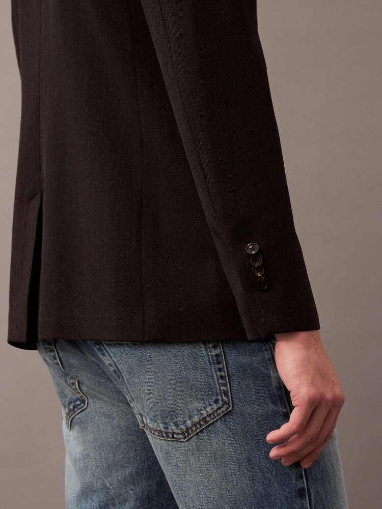 Calvin Klein】【アウター】カルバンクライン『レザーテーラード