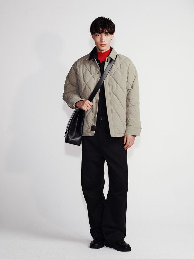 美品!! 希少 XL相当 キルティング [至極の逸品] Calvin Klein カルバン 