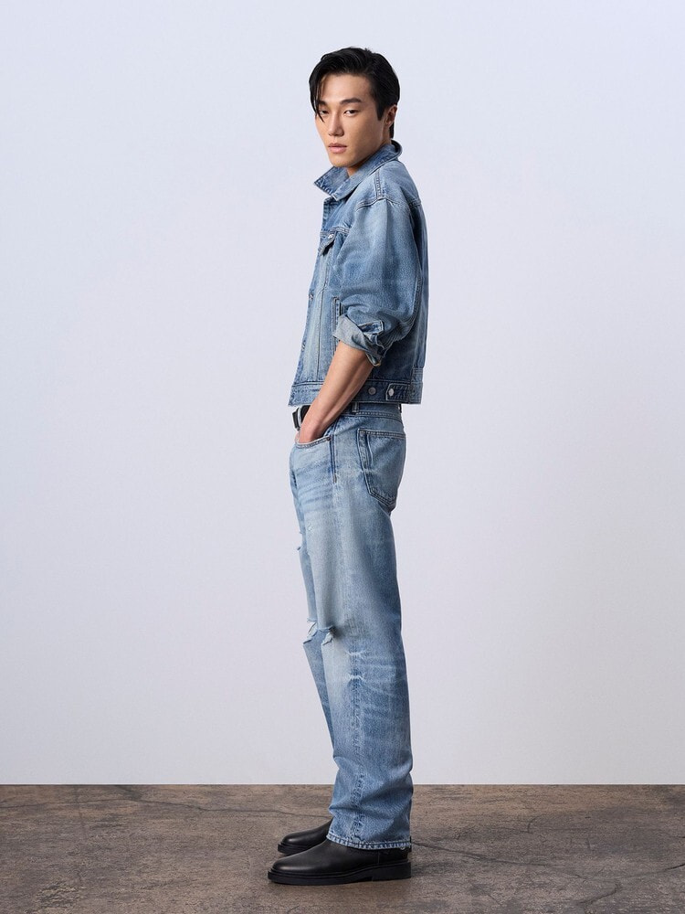   90s ストレートジーンズ デニムパンツ 25インチ 90s Straight]ジーンズ(デニムパンツ) - 90s ストレートジーンズ