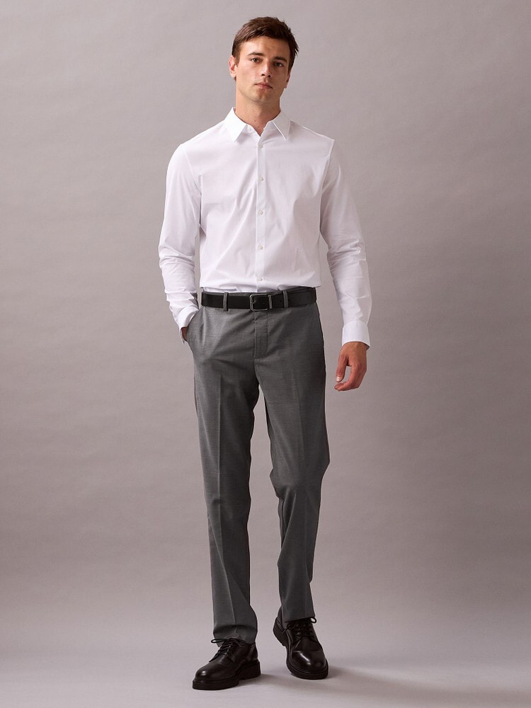 【カルバンクライン】オケージョンドレス スカイブルー サイズM 楽天市場】【中古】【古着】 Calvin Klein 長袖 無地シャツ L