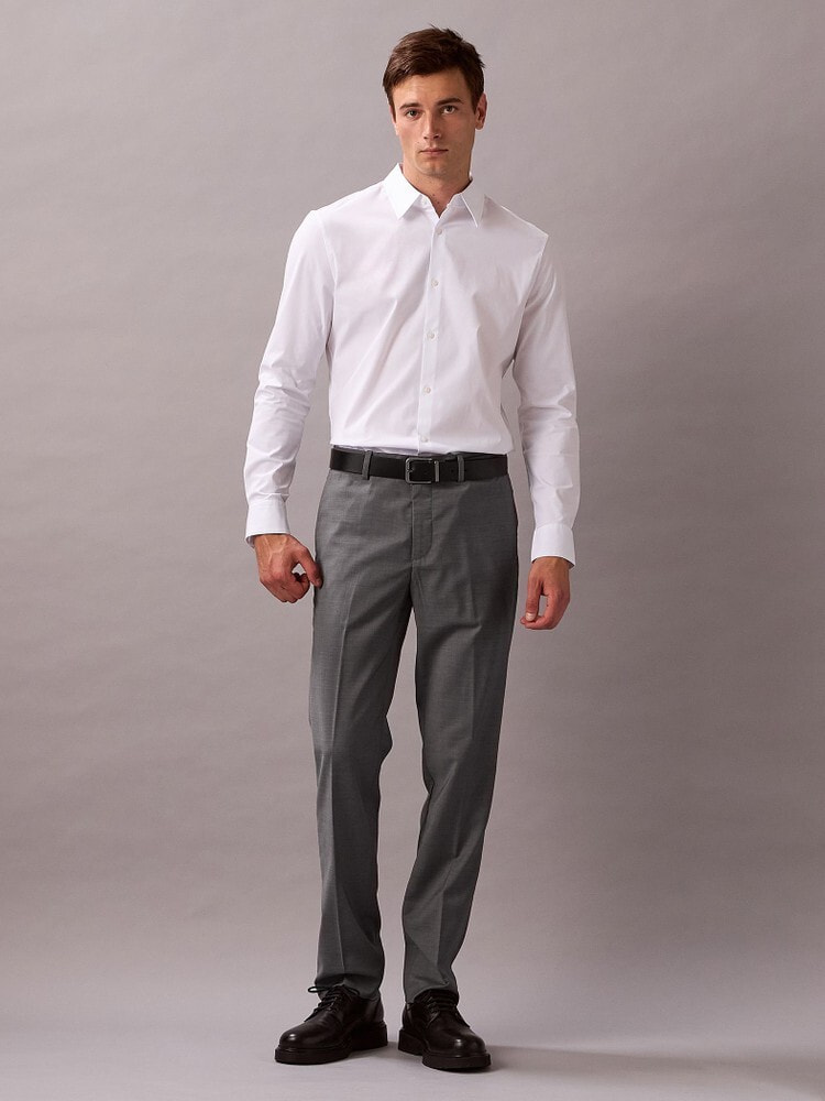 シャツ - ソリッドスーピマシャツ | カルバン・クライン 公式