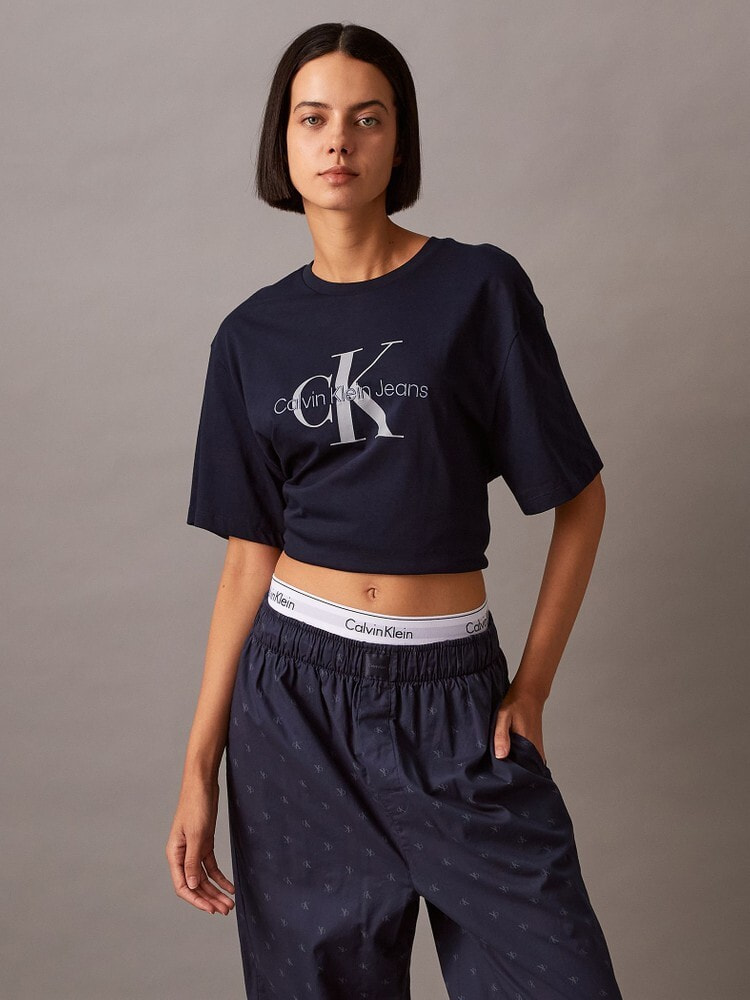 Tシャツ - ショートスリーブ モノグラムロゴTシャツ [MINGYU
