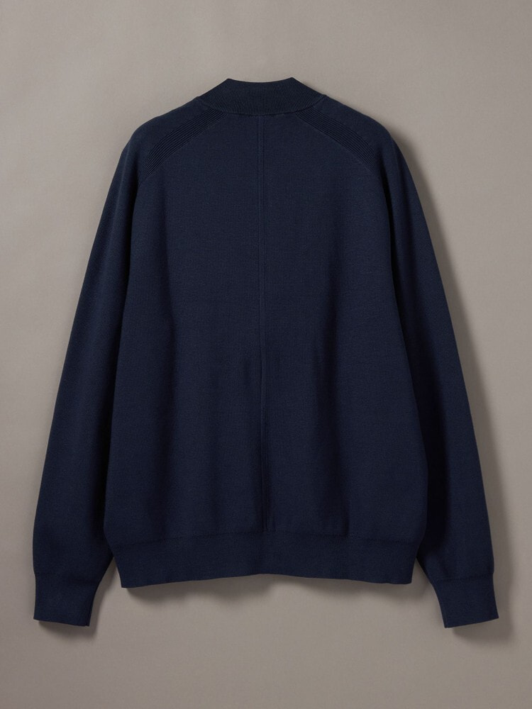 ニット - ロングスリーブニットフルジップブルゾン | カルバン