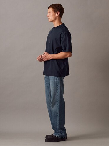 【 】◆CK Jeans ワイドリネンジーンズ◆送料無料◆ 90's Straight]ジーンズ(デニムパンツ) - 90sストレートジーンズ