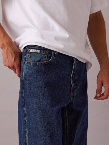   Jeans 90's ストレート ロゴ ジーンズ 送関込 90's Straight]ジーンズ(デニムパンツ) - 90s ストレートダーク