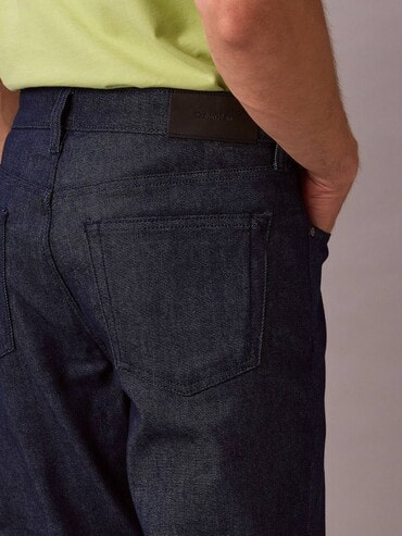 Slim]ジーンズ(デニムパンツ) - スリムインディゴジーンズ | カルバン