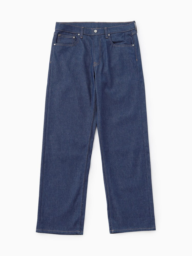 デニム・ジーパン   SS25 HR WIDE BRILLIANT BLUE (K20K208253 1AQ) Eco Braided Super High-Rise Wide Leg Jeans デニムパンツ