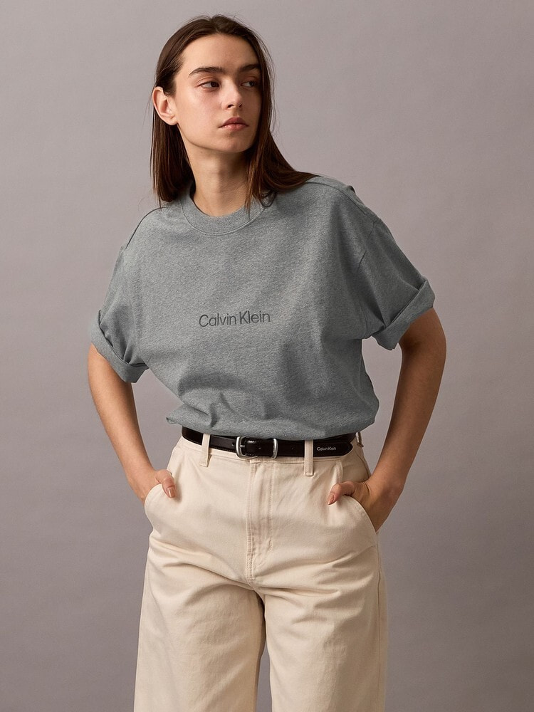 Tシャツ - スタンダードロゴ リラックス クルーネックTシャツ 38
