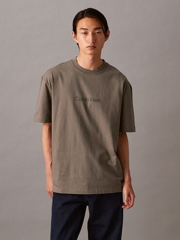 Tシャツ - スタンダードロゴ リラックス クルーネックTシャツ