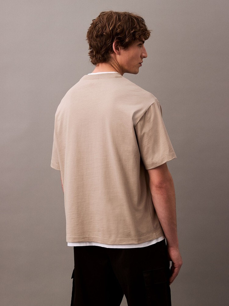 Tシャツ - スタンダードロゴ リラックス クルーネックTシャツ