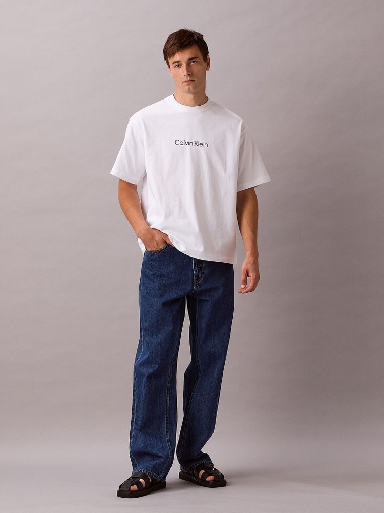 【 】CKJ リラックスレギュラーTシャツ◆送料無料◆ 楽天市場】(M)【公式ショップ】 カルバンクライン STNDRD