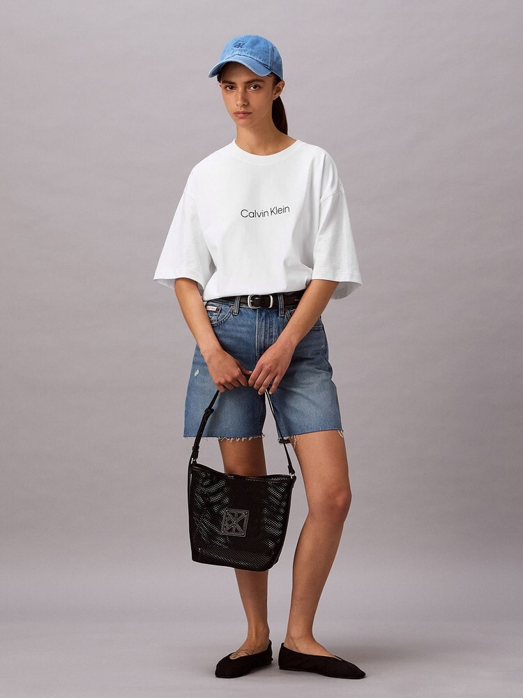 Tシャツ - スタンダードロゴ リラックス クルーネックTシャツ 21