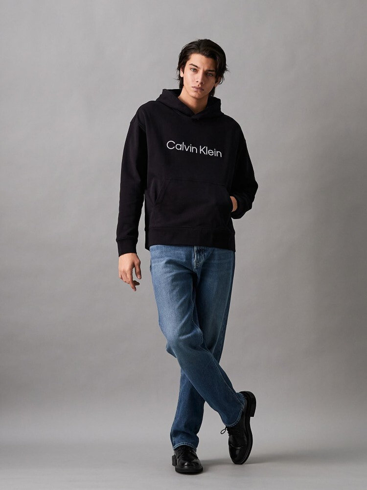 【新品未使用】Calvin Klein jeans パーカー 黒 Mサイズ
