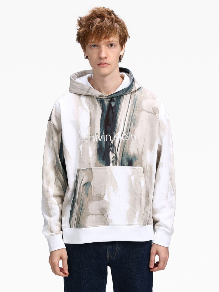 トアで Calvin カルバン クライン 新品 白ブランド トレーナーの通販 By Us輸入トミーmkコーチkateポロck カルバンクラインならラクマ Klein スウェットパーカー 人気 Ck られる