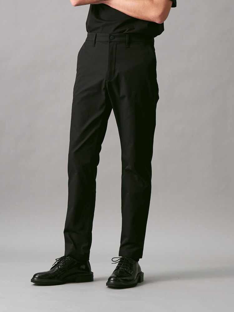 29cm裾幅カルバンクラインジーンズ パンツ ボトムス カーゴ ストレッチ ロゴ L 黒
