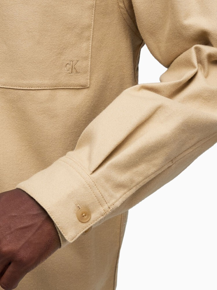 Khakis Collection ロングスリーブオーバーサイズフランネルジャケット