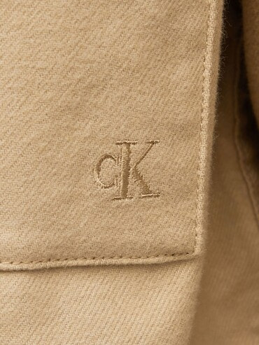 Khakis Collection ロングスリーブオーバーサイズフランネルジャケット