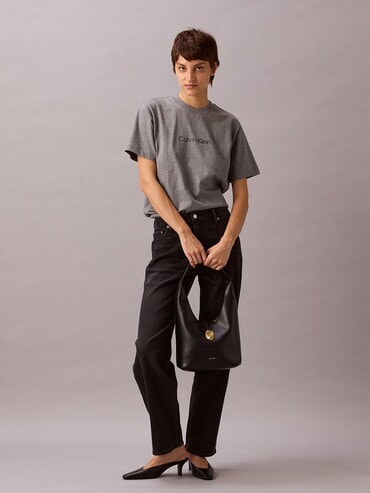 Calvin Klein - 新品 USA カルバンクライン 長袖 ロゴTシャツ