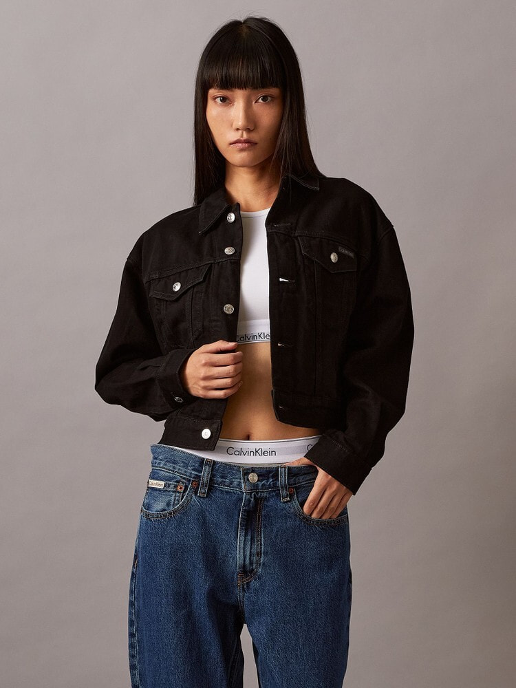 デニムジャケット - [NewJeans / ニュージーンズ着用商品]90s トラッカーデニムジャケット | カルバン・クライン 公式オンラインストア