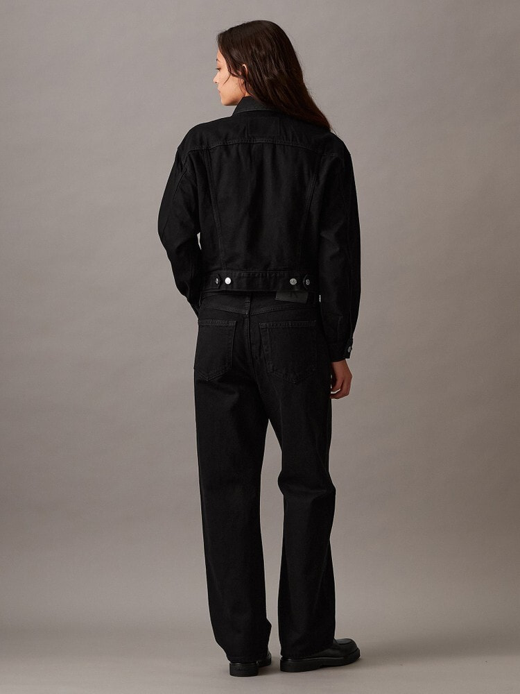 【 】CK JEANS 90s ハイライズジーンズ★送料無料★ 90s ハイライズストレートジーンズ（デニムパンツ）｜Calvin