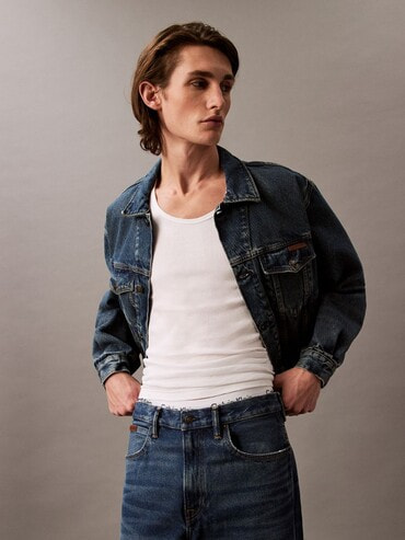 90's Calvin Klien Jeans ブラックデニムジャケット “USA製