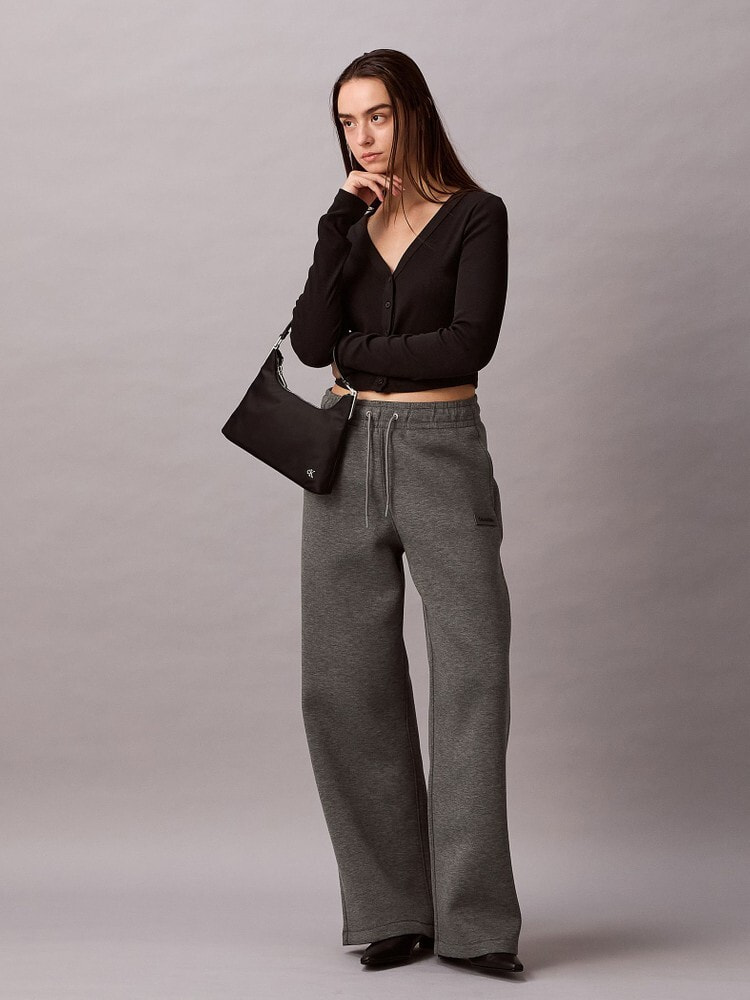 カルバンクライン　ガウチョパンツ ワイドパンツ パンツ - ワイドレッグパンツ | カルバン・クライン 公式