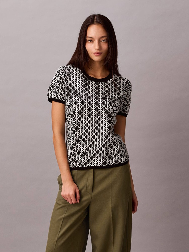 【 】CKJeans ショートスリーブ Tシャツ◆送料無料◆ Tシャツ - CK BLACK ショートスリーブクルーネックTシャツ[My
