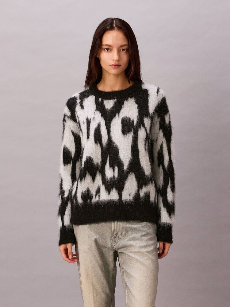 ニット - アニマルプリントアルパカセーター | カルバン・クライン