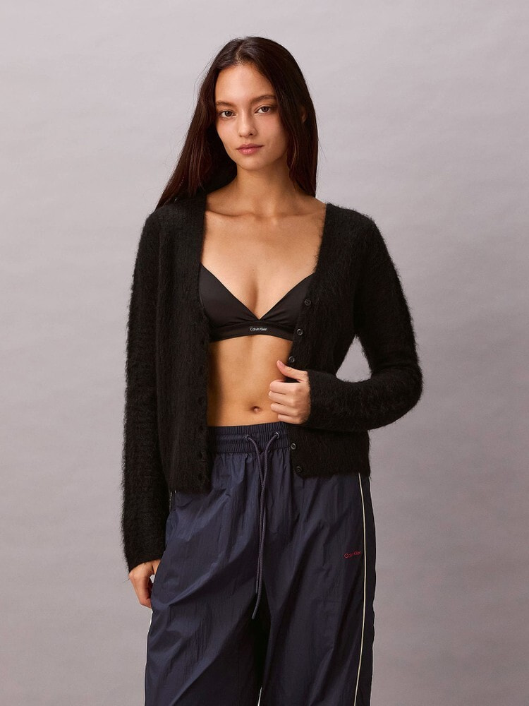   カルバンクラインニットカーデガン　メンズ　レディース Calvin Klein カルバンクライン ニット カーディガン ライト