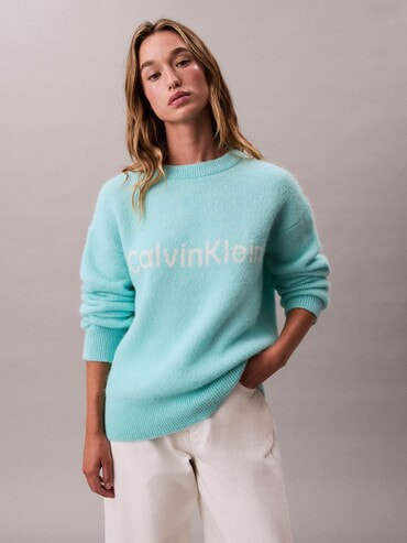 ニット - アルパカロゴセーター | カルバン・クライン 公式オンライン