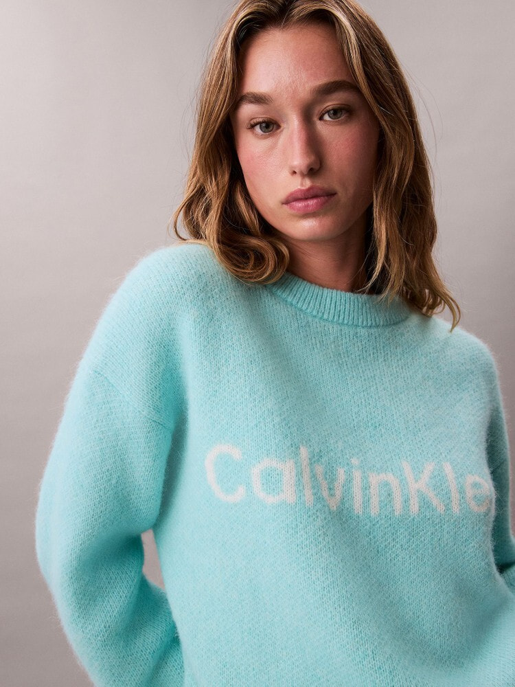 ニット - アルパカロゴセーター | カルバン・クライン 公式オンライン