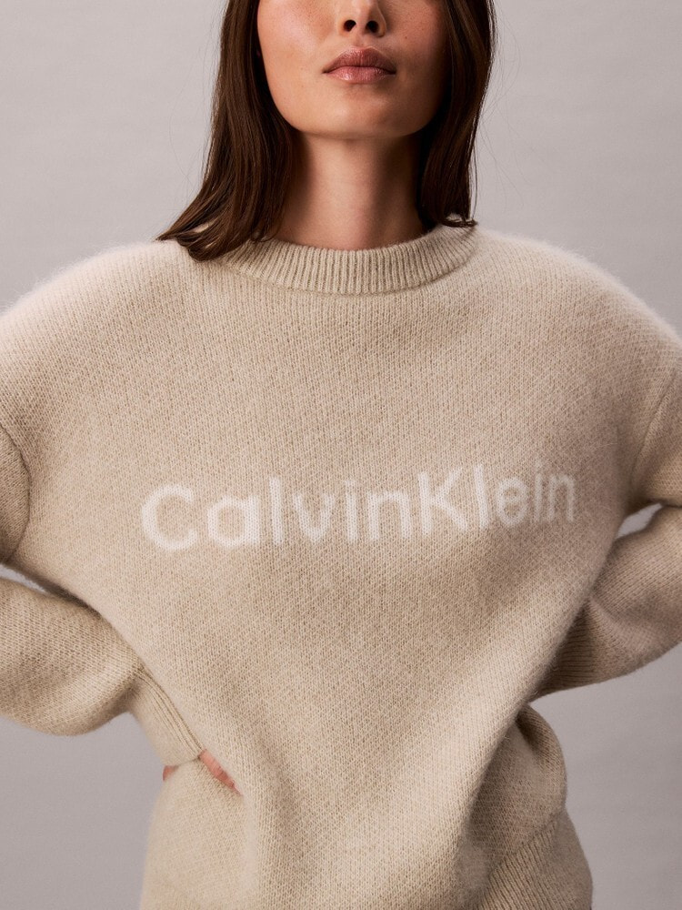   カルバンクライン ホワイト タートルネック セーター タートルネック ホワイト（白）系 Calvin Klein(カルバン