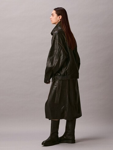 ジャケット - ラムレザージャケット | カルバン・クライン 公式