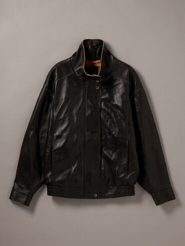 ジャケット - ラムレザージャケット | カルバン・クライン 公式