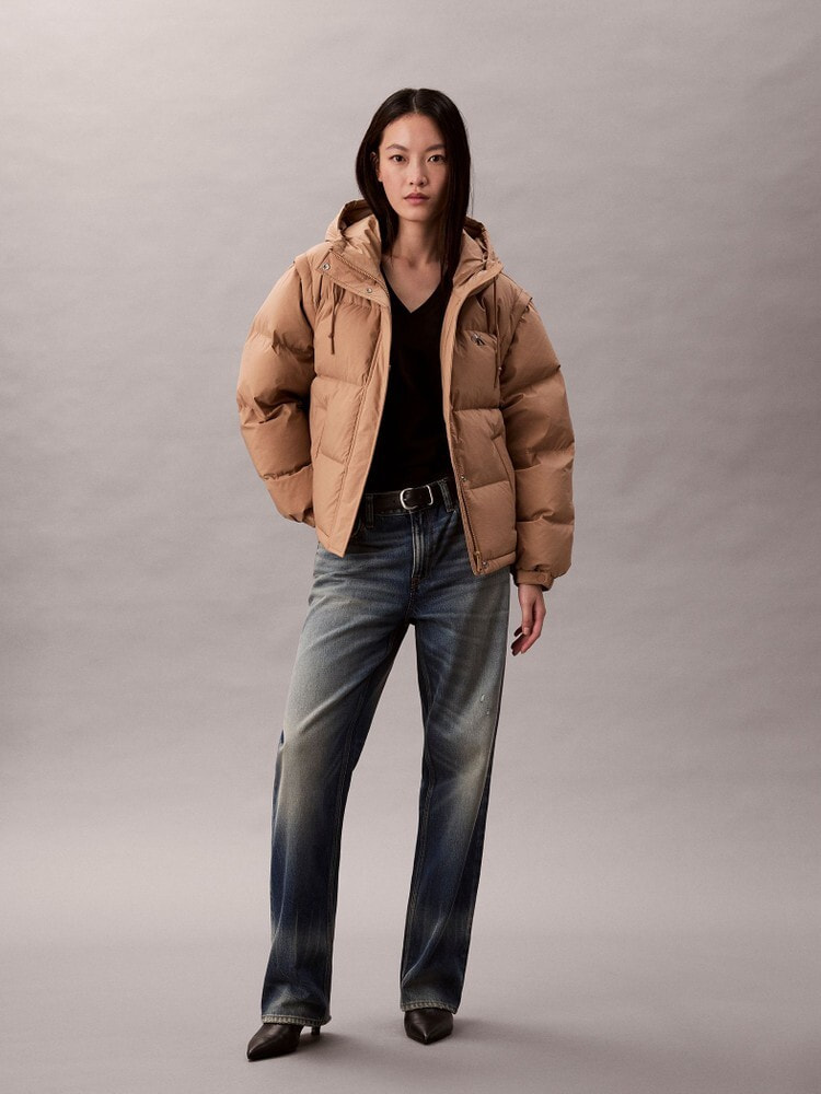   JEANS カルバンクライン　ダウンベスト Calvin Klein カルバンクライン ダウンベスト ライトダウン 中綿