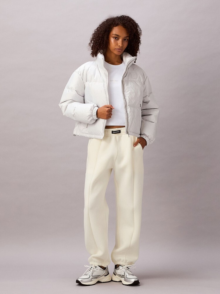 パッファジャケット - ロゴジャカードパッファジャケット | カルバン