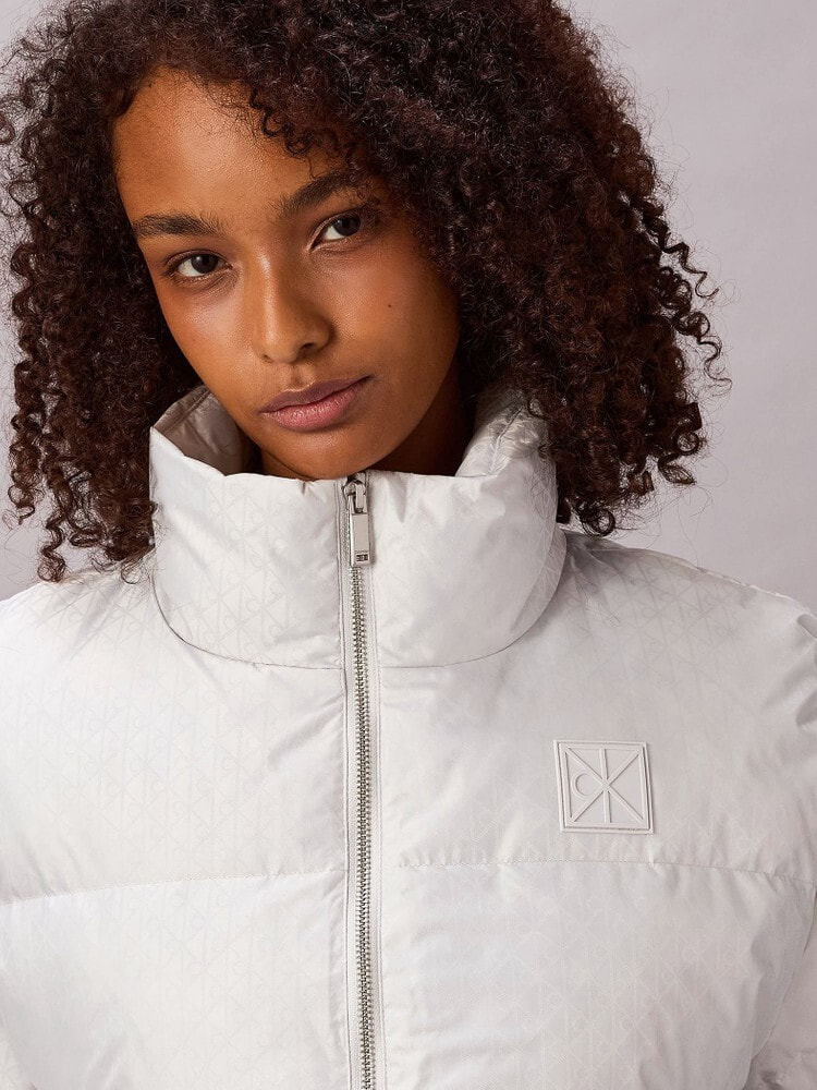 パッファジャケット - ロゴジャカードパッファジャケット | カルバン