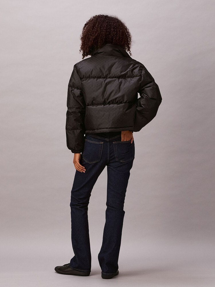 パッファジャケット - ロゴジャカードパッファジャケット | カルバン