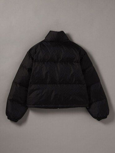 パッファジャケット - ロゴジャカードパッファジャケット | カルバン