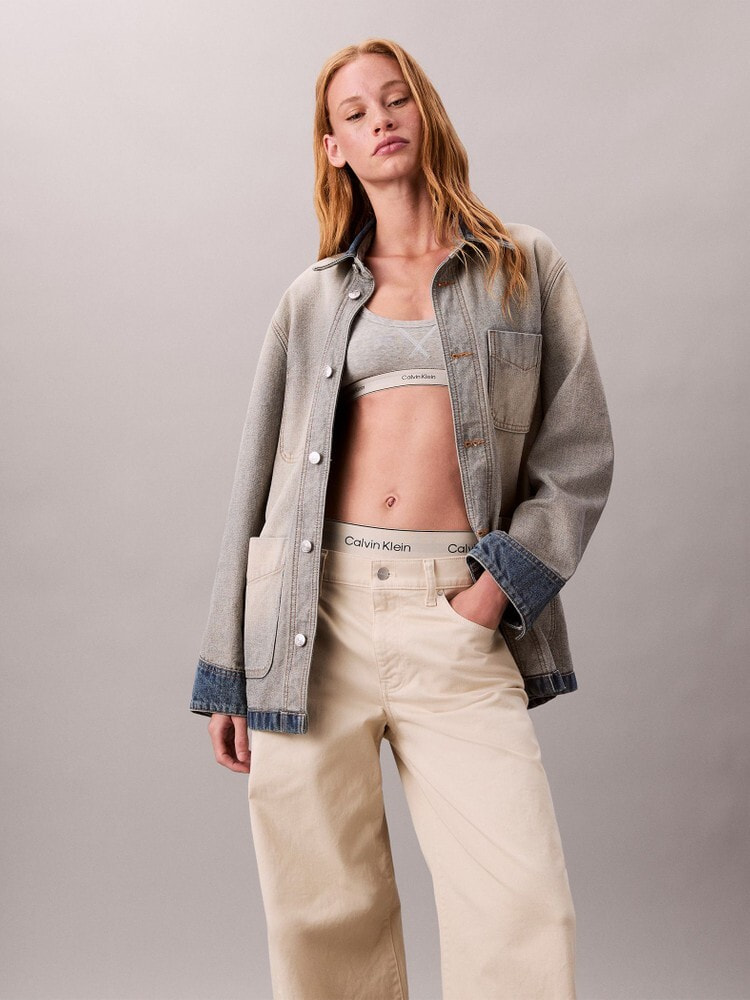 パンツ - スーパーワイド5ポケットパンツ | カルバン・クライン 公式