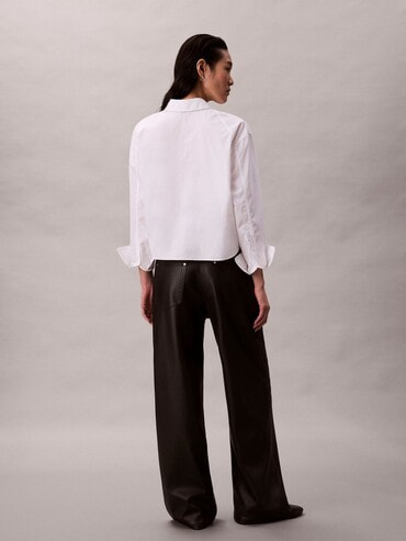 パンツ - レザー5ポケットパンツ | カルバン・クライン 公式