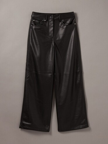 パンツ - レザー5ポケットパンツ | カルバン・クライン 公式オンライン