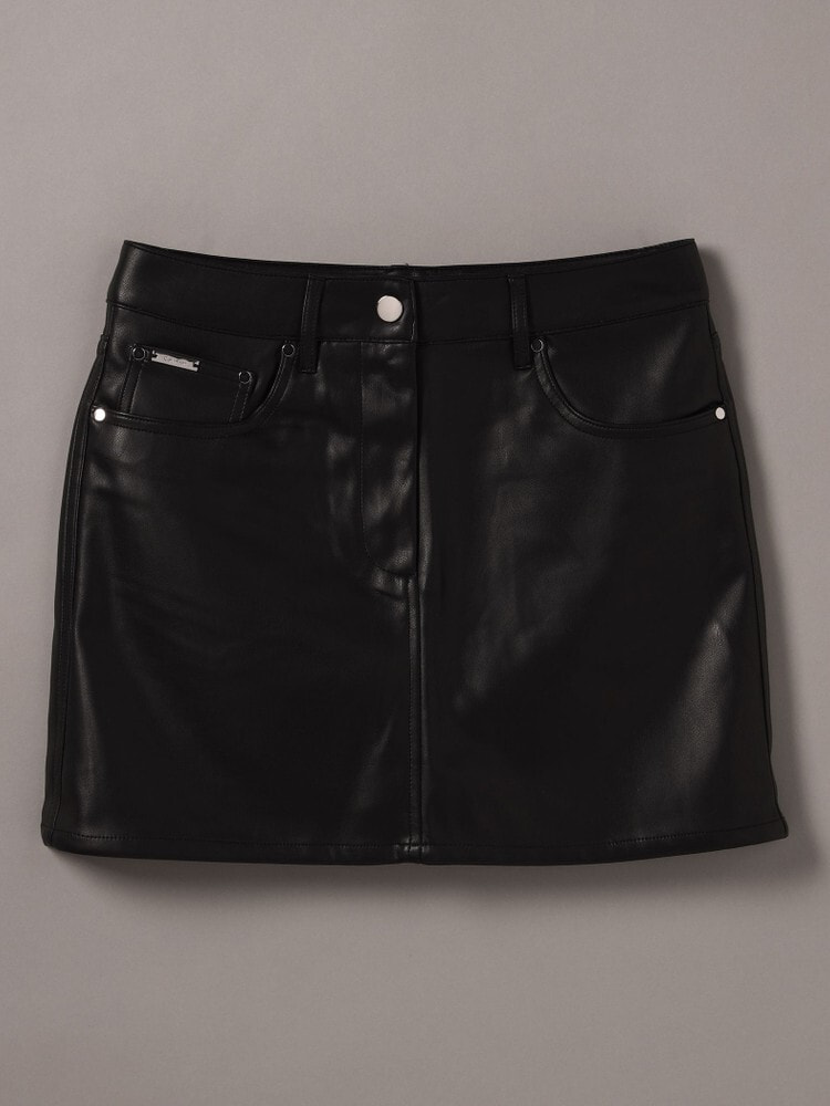 激レア⭐️90s ゴルチエ スカート　パンツ　2way レザー　ブラック　38 激レア⭐️90s ゴルチエ スカート パンツ 2way レザー ブラック