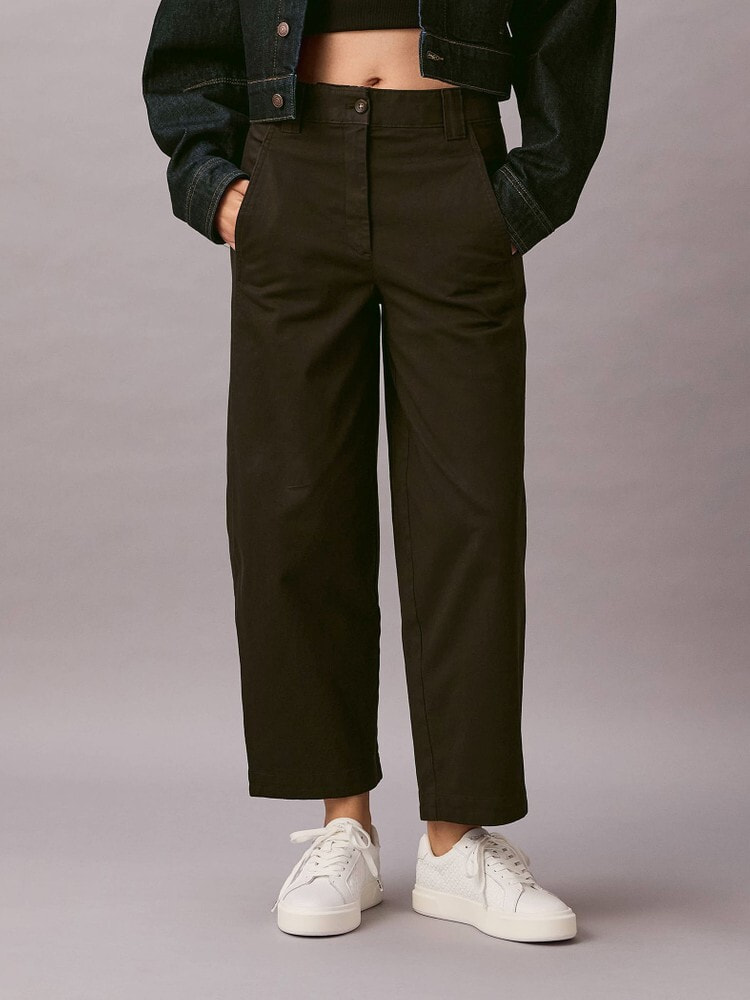 パンツ - ストレッチコットンツイルバレルパンツ 7