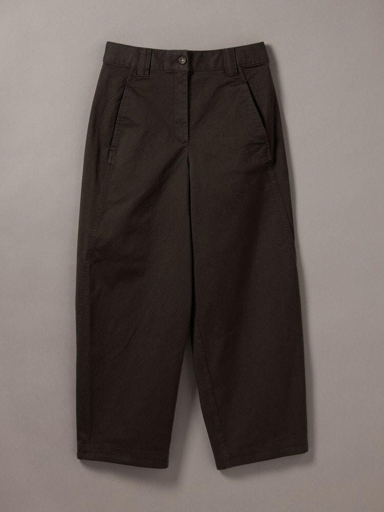 パンツ - ストレッチコットンツイルバレルパンツ 11