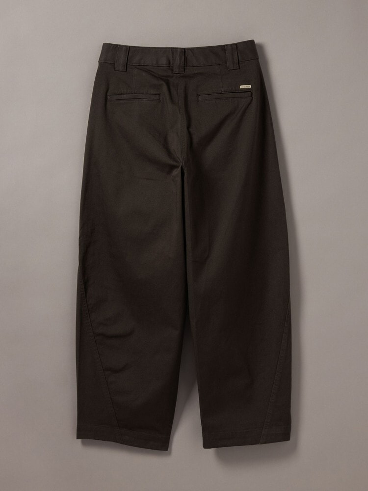 パンツ - ストレッチコットンツイルバレルパンツ 12