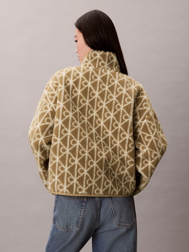 ジャケット - オールオーバープリントシェルパジャケット | カルバン