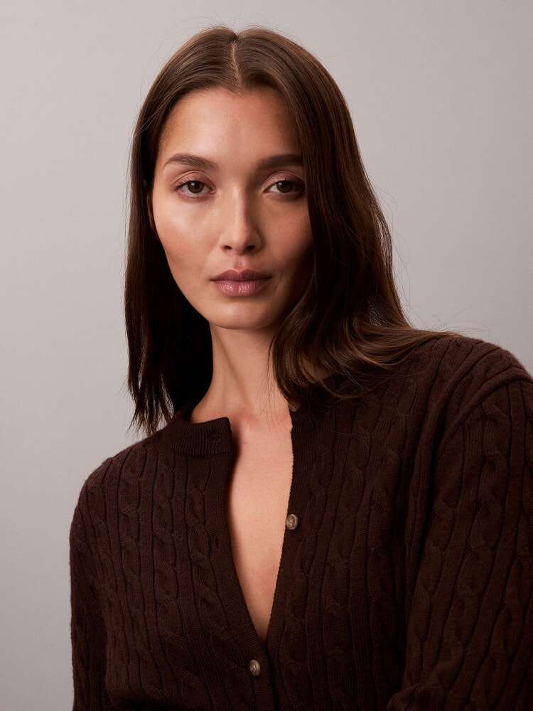 希少✨ カルバンクライン ハイネック ジャケット 大きめ ウール混 レトロ 上品 アウトレット Calvin Klein カルバンクライン ハイネック ウィンド