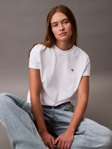 Tシャツ - クロップドボクシーTシャツ | カルバン・クライン